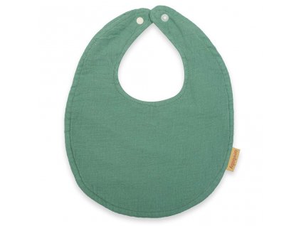 Mušelínový detský podbradník New Baby green - 53554