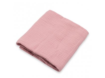 Mušelínová deka New Baby pink - 53547