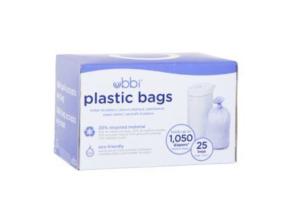 ubbi plastove sacky 25 ks
