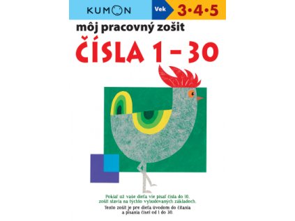 Čísla 1-30 - môj pracovný zošit