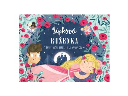Šípková Ruženka priestorové leporelo