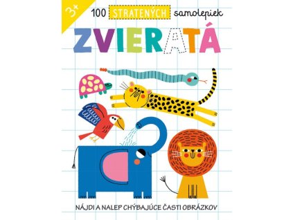 100 stratených samolepiek - Zvieratá