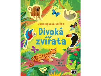 Divoká zvířata Samolepková knížka
