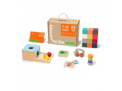 7–12 mesiacov Edukačný box Mini 6 ks