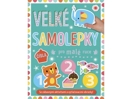 Čísla - Velké samolepky pro malé ruce