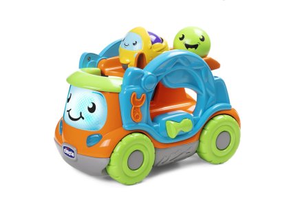 CHICCO Autíčko nákladné s aktivitami a loptičkou Rolling Truck 12m+
