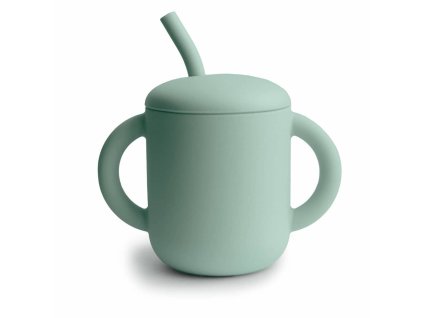 Silicone Training Cup Cambridge Blue p