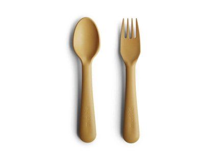 MUSTARD spoon fork p