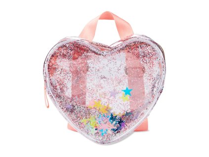 SKIP HOP Batôžtek priehľadný s trblietavým srdcom 6r+