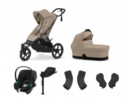 cybex avi spin vyhodny set almond beige