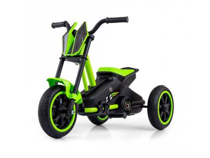 Detská šliapacia motokára Go-kart Milly Mally Rider zelená - 56586