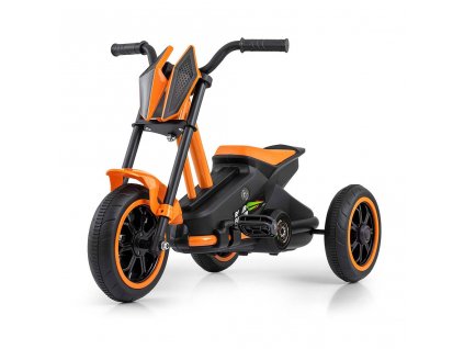 Detská šliapacia motokára Go-kart Milly Mally Rider oranžová - 56587
