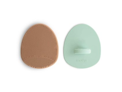 Cradle Cap Brush 2Pack Natural Cambridge Blue p