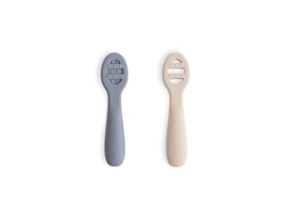 First Feeding Baby Spoons 2Pack TradewindsShifting Sand p