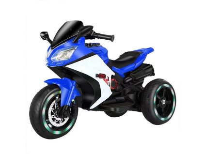 Detská elektrická motorka Baby Mix Rare modrá - 56186