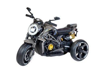 Detská elektrická motorka Baby Mix Calabre čierna - 56188