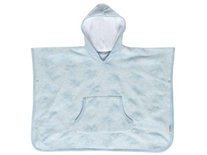 Bebe-Jou Froté pončo Bébé-Jou Fabulous Frosted Blue