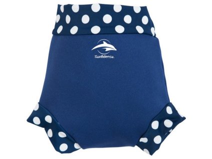 305-22 Konfidence Neonappy neoprénové plavky Blue Dots 3-6m