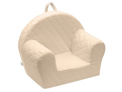 Detské kresielko z Velvet New Baby Obláčiky slonová kosť - 48064