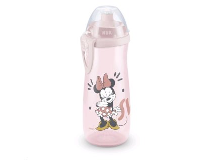 Detská fľaša NUK Sports Cup Disney Mickey 450 ml red - 48470