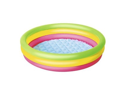Detský nafukovací bazén Bestway 102x25 cm 3 farebný - 48232