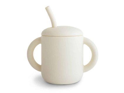 Silicone Training Cup Ivory p