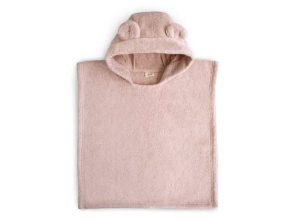 Poncho Towel Bear Blush p