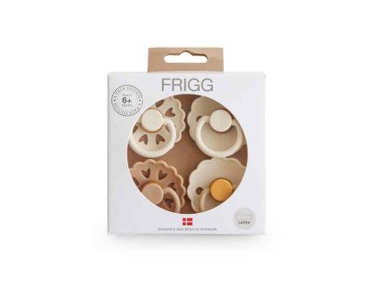 Snowflake Dream Frigg Pacifier Set 4 Pack Rubber Size 2 p