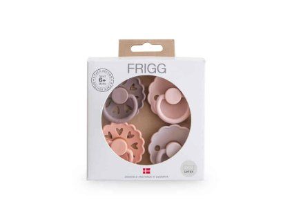 Sunset Bliss Frigg Pacifier Set 4 Pack Rubber Size 2 p