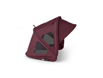 Bugaboo Dragonfly strieška breezy sun canopy, DARK CHERRY - 1