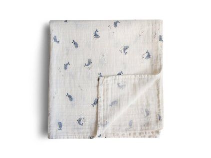 Whales Swaddle p