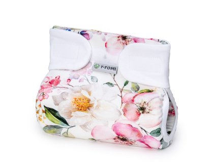 T-TOMI Ortopedické abdukčné nohavičky - suchý zips Blossoms (5-9kg)