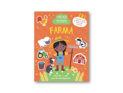 7391 farma velke samolepky