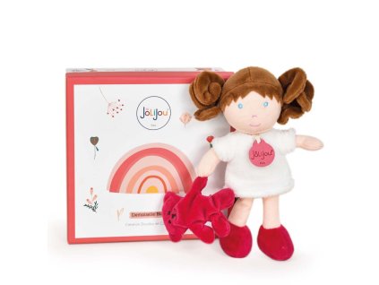 JJ6004 Doudou et compagnie Bábika Slečna Blanche 21cm
