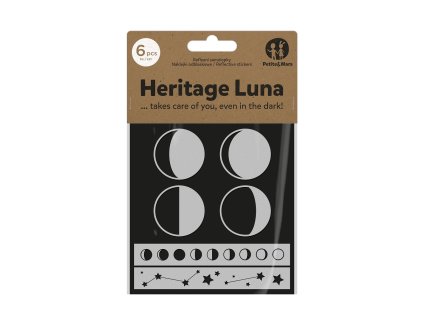 PETITE&MARS Reflexné samolepky Heritage Luna