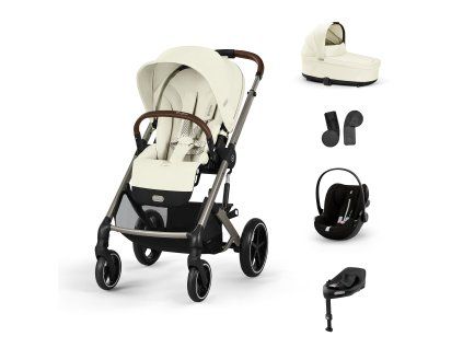 Cybex Balios S LUX, bundle set M 2025, seashell beige