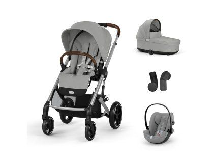 Cybex Balios S LUX, bundle set S 2025, grey