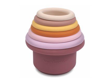 tiny twinkle stohovaci poharky silikon rose set