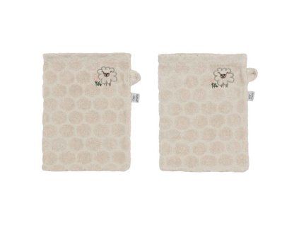 27856 frote zinky bebe jou tiny sheep 2ks kremove