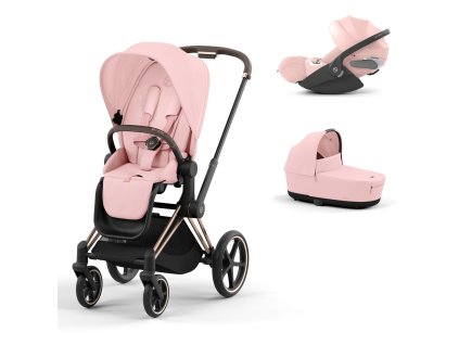 cybex priam set 3v1 ROGO prachpink