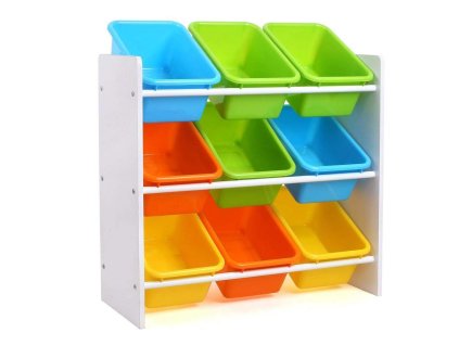 Detský úložný regál na hračky Colorful