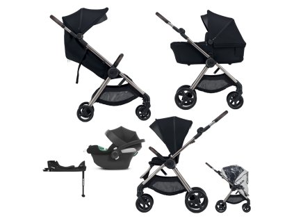 ANEX Kočík kombinovaný IQ Smoky premium + CYBEX Aton B2 i-Size + základňa