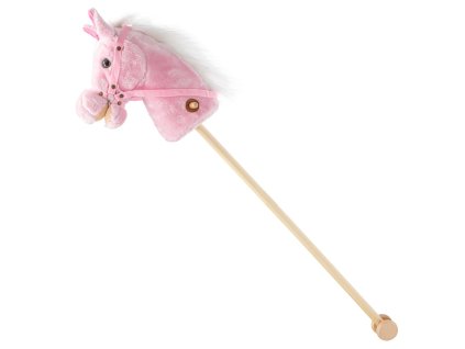 Hobby Horse so zvukom a kolieskami Rosie Baby Mix pink - 56546