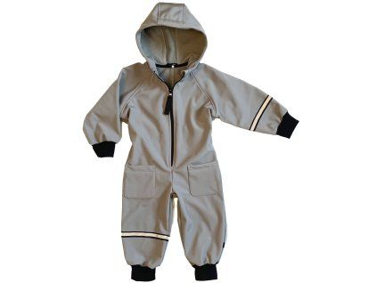 10047 softshellova kombineza grey black