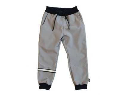 10053 softshellove nohavice grey black