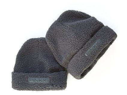 10347 ciapka label teddy grey duo