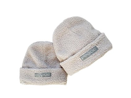 10350 ciapka label teddy light grey duo