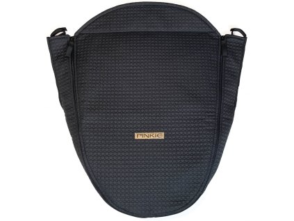 PINKIE nánožník Small Black Comb s funkčnou vrstvou