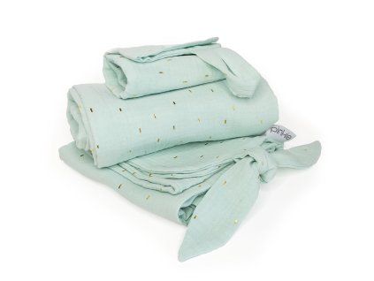 10815 set muslin mint pinkie