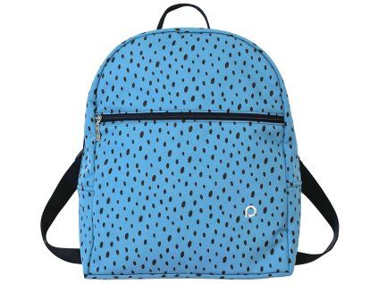11037 batoh bugee softshell dots blue pinkie
